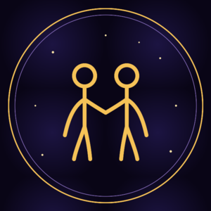 gemini zodiac emblem