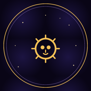 leo zodiac emblem